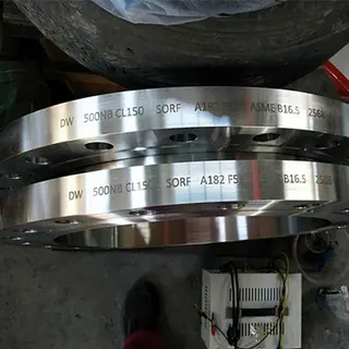 DN500 CL150 SORF Flange, A182 F51 ASME B16.5